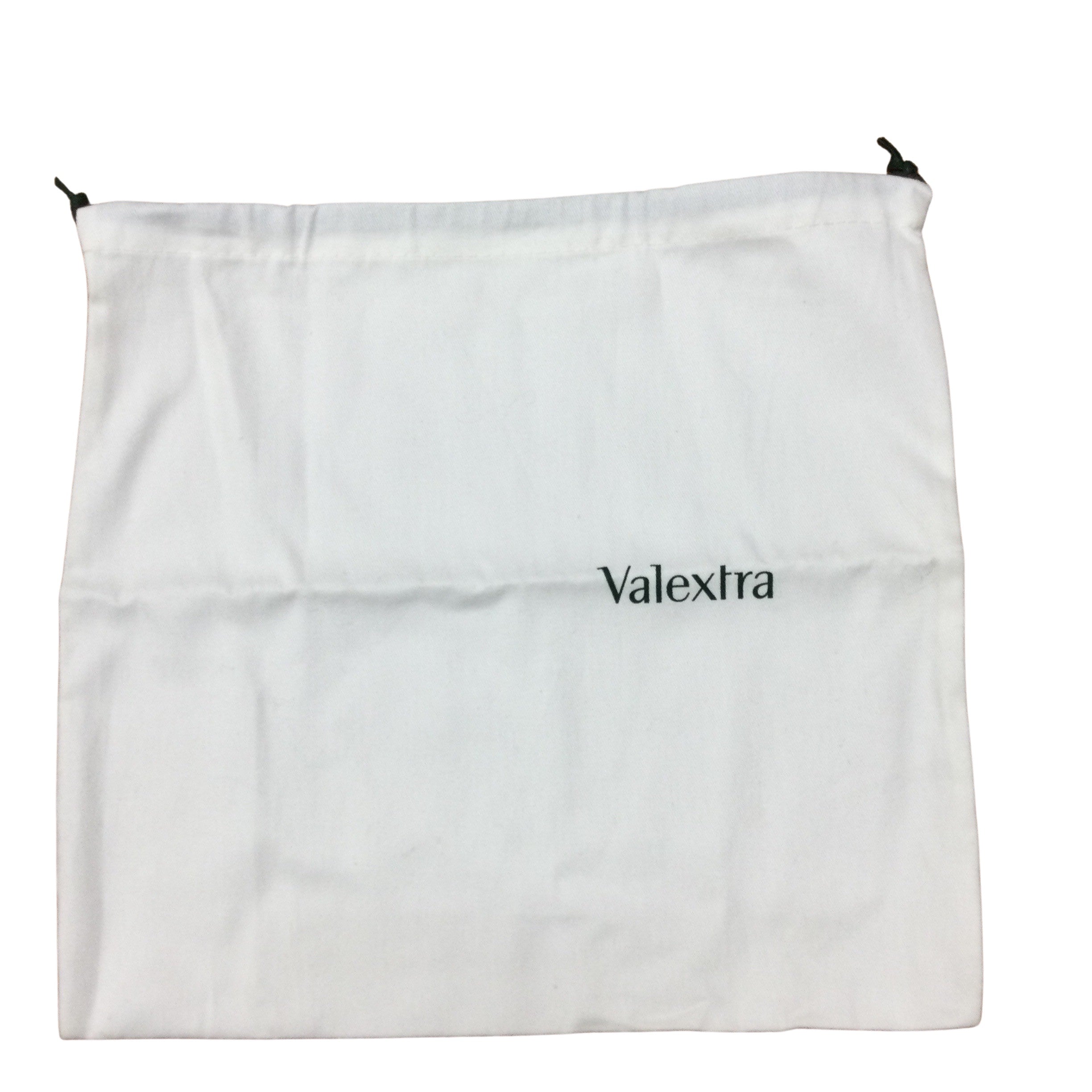 Valextra Structured Black Leather Shoulder Bag