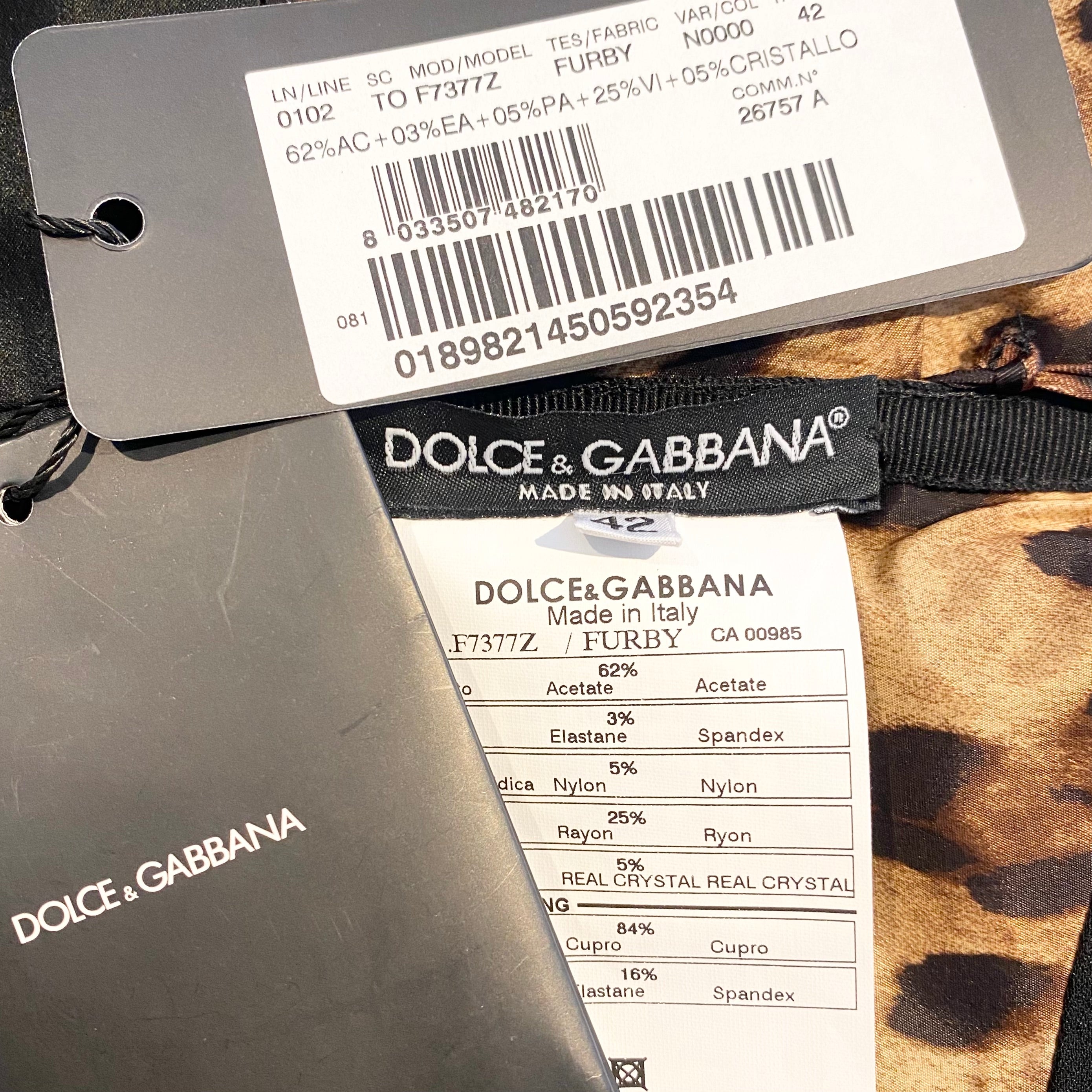 Dolce&Gabbana Bustier with Rhinestones Black Top