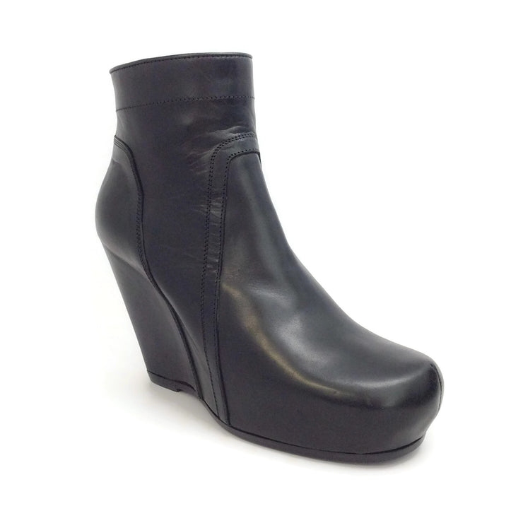 rick owens wedge ankle boots