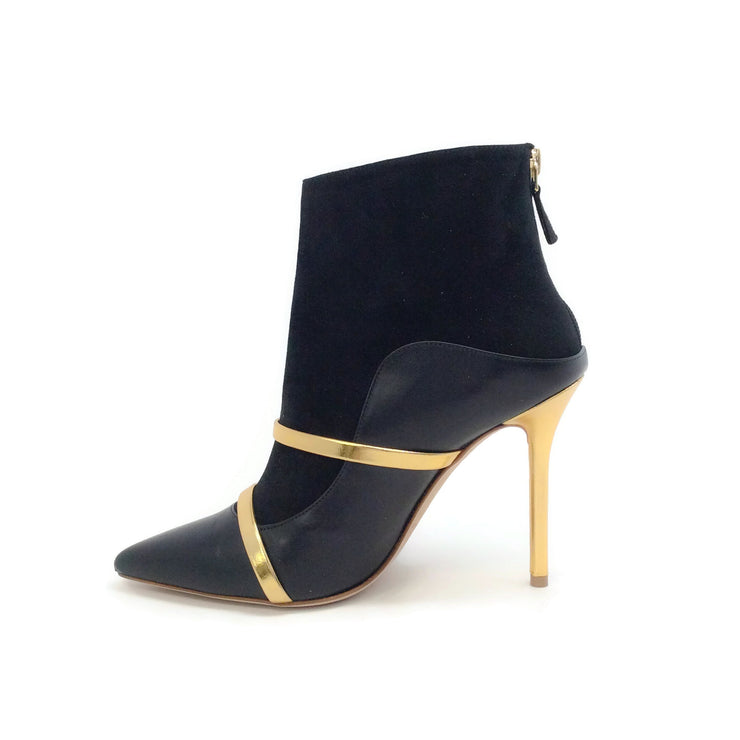 malone souliers black and gold