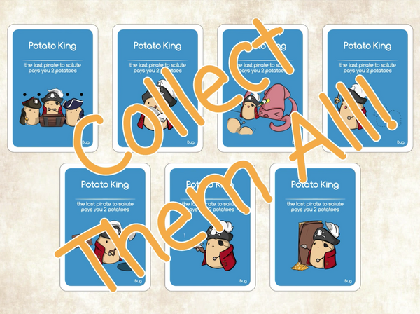 Potato Pirates Coding Card Game - Potato King Cards