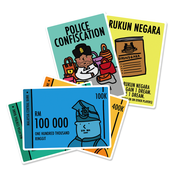 The Malaysian Dream Card Game Mgag Quality Fun Toys And Educational Games
