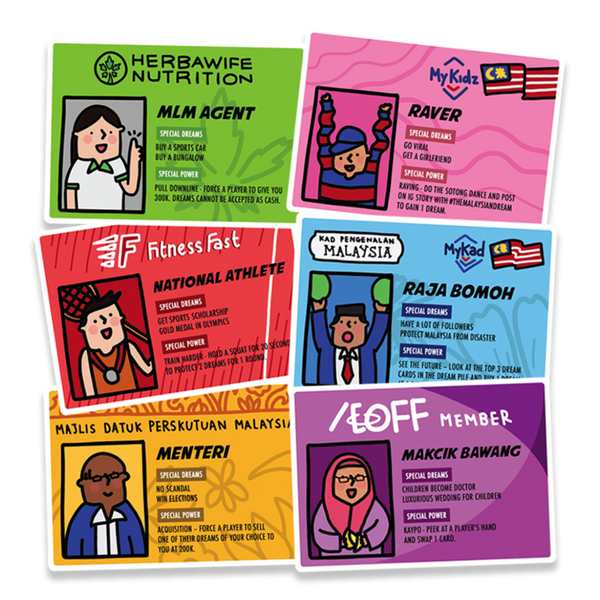 The Malaysian Dream Card Game Mgag Quality Fun Toys And Educational Games