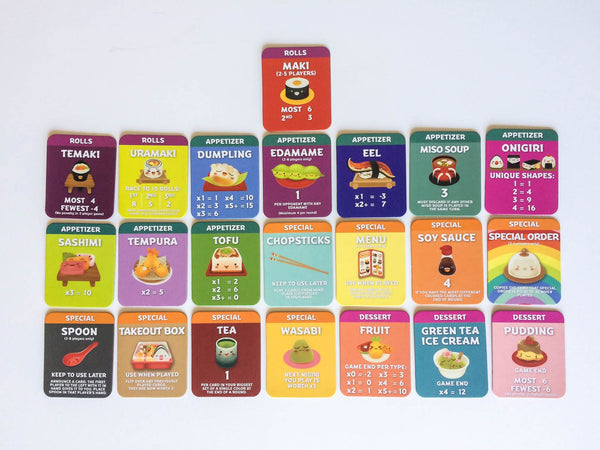 Sushi Go Party Cards