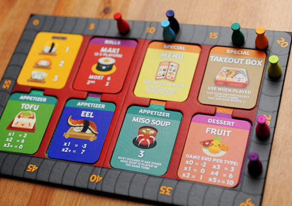 Sushi Go Party Game Board