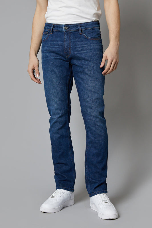 ALASKA Straight Fit Jeans In Ink Blue