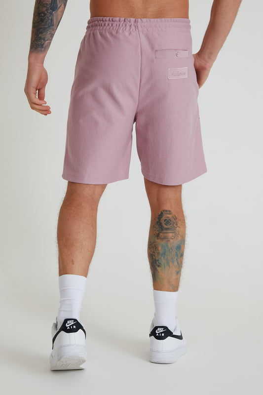 HAINES textured drawstring shorts DOVE