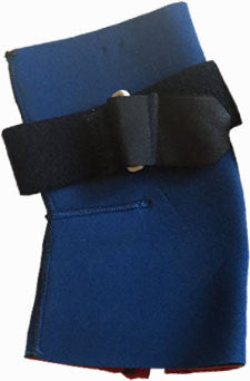 Velcro knee sleeve