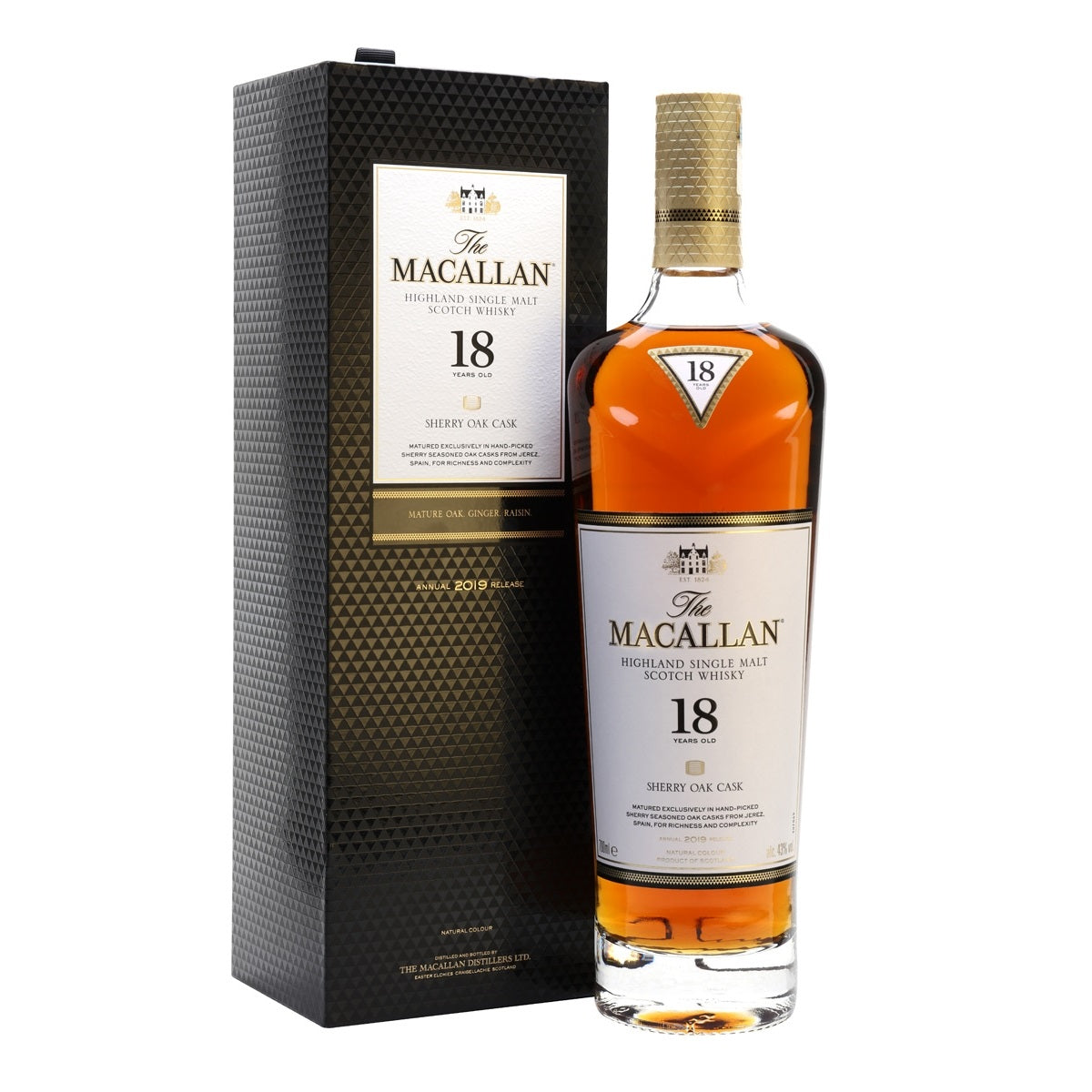 Macallan 18 Years Sherry Oak 2017 Annual Release The Whisky Shop Singapore