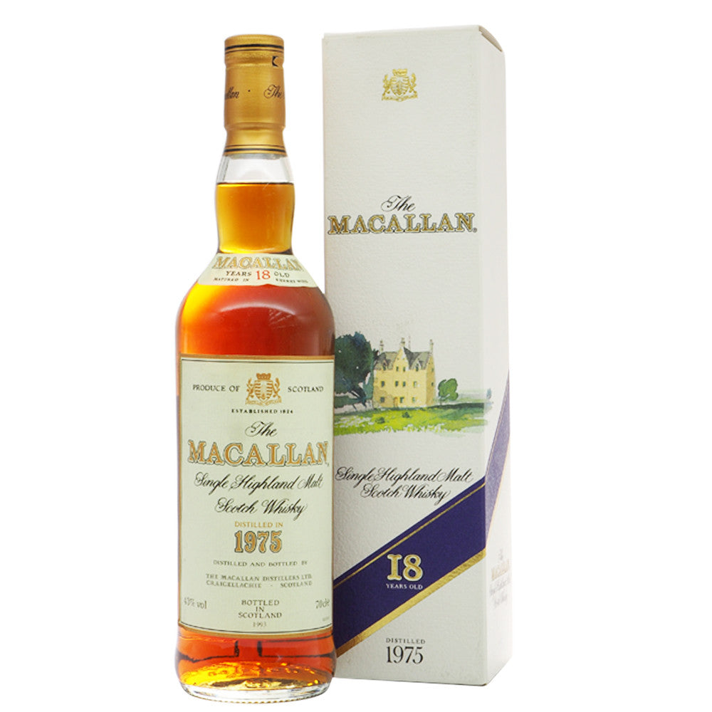 Macallan 1975 18 Years The Whisky Shop Singapore