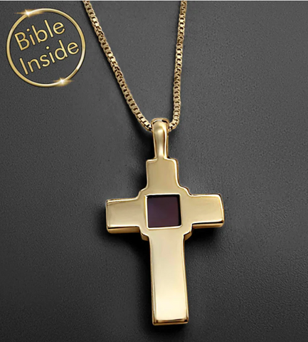 gold cross necklace carries a profound meaning