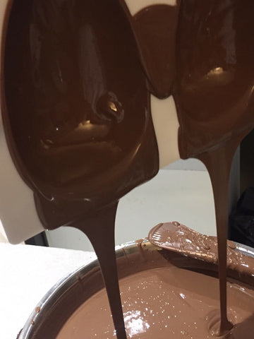 Easter Egg Being Made chocolate mould