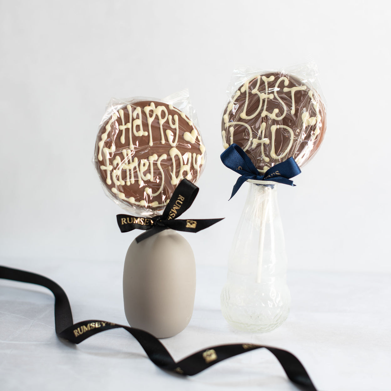 Fathers Day Message Lollipop - Rumsey's Handmade Chocolates
