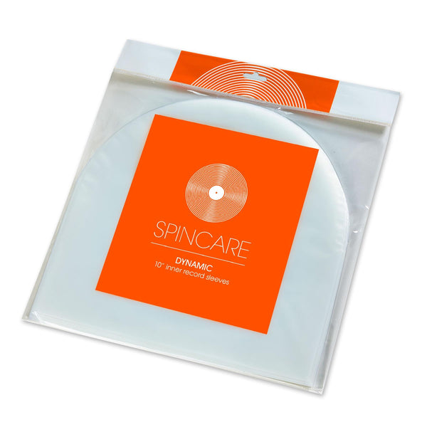 Clarity 10 Inch Resealable Outer Record Sleeves - For 10 & 78s (25 Pack) –  SPINCARE