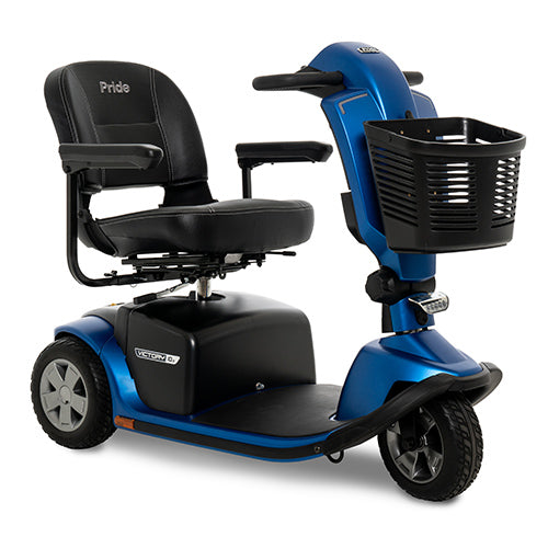 blue mobility scooter