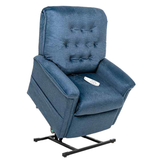 blue medical lift chair