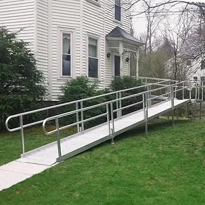 aluminum wheelchair ramp