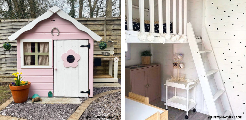 kids playhouse diy garden shed