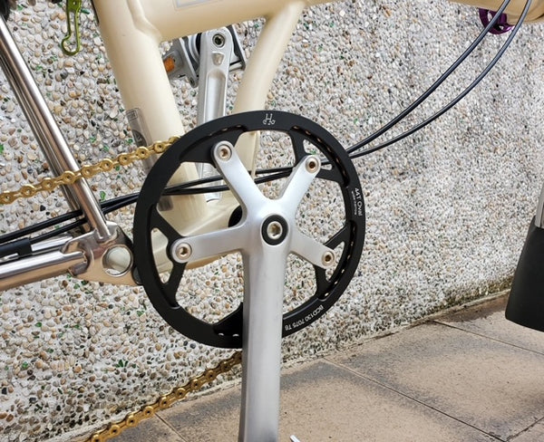 oval chainring brompton