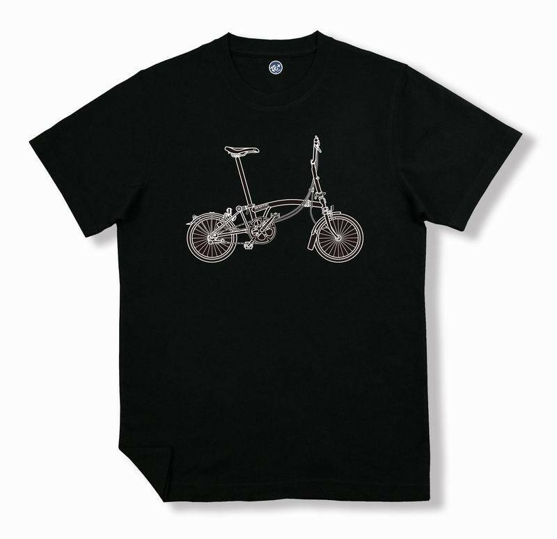 brompton bike t shirt