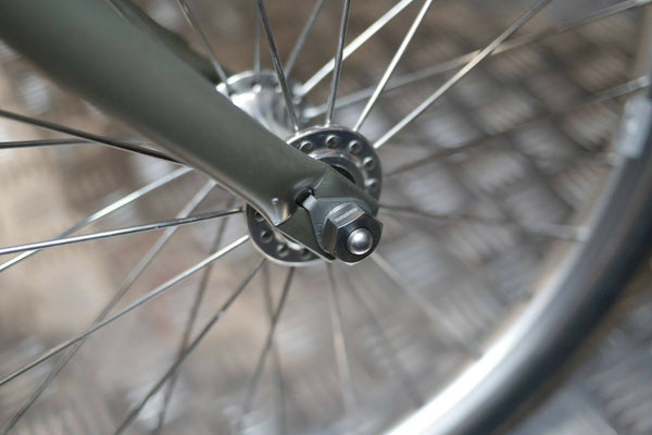 bicycle front wheel nuts