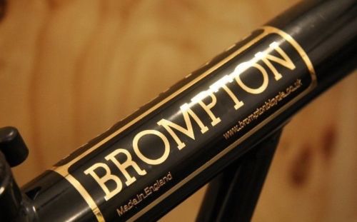 brompton decal black