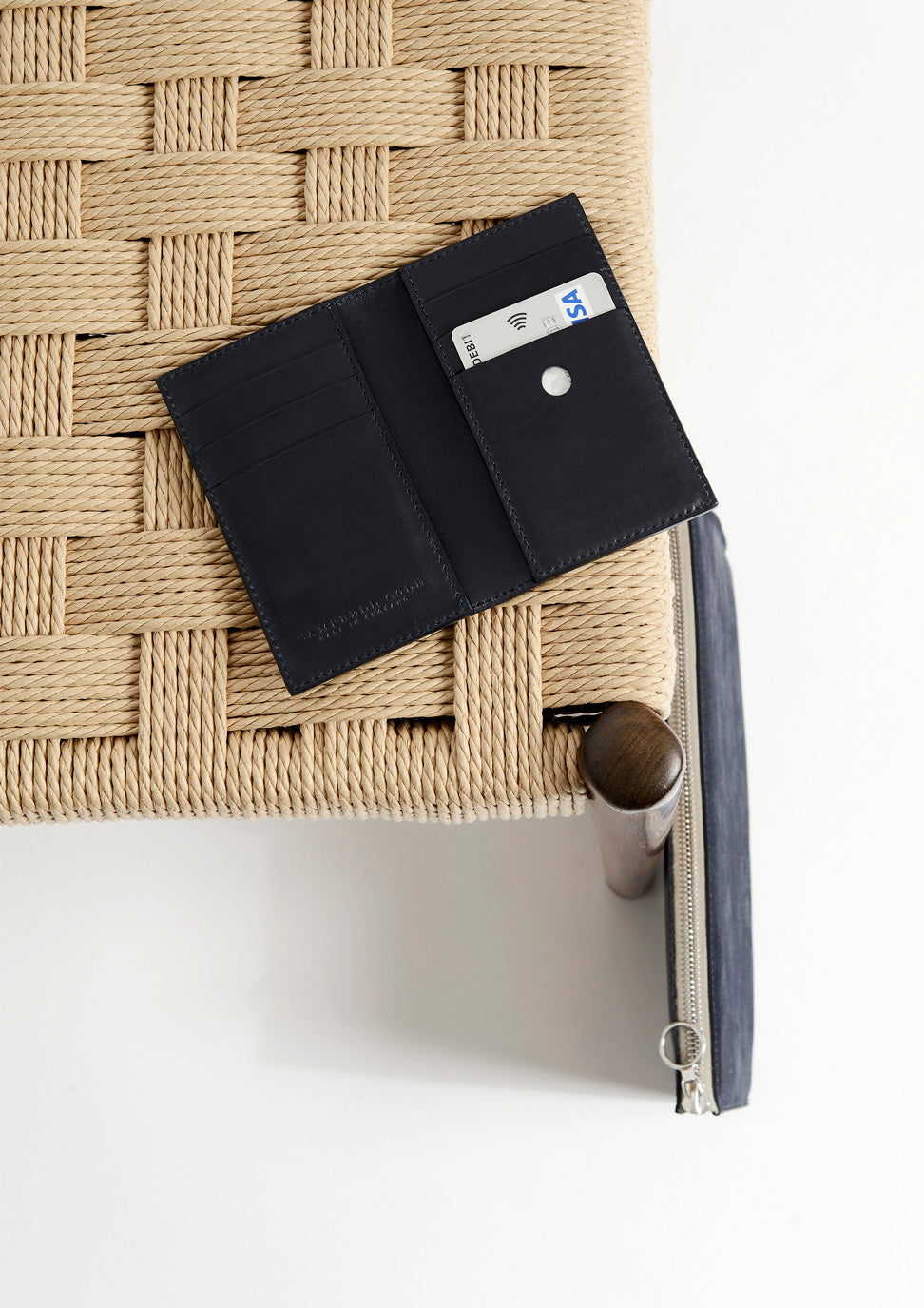 CLEAN, CONTEMPORARY CARD WALLET - DESIGNED AND MADE IN ENGLAND