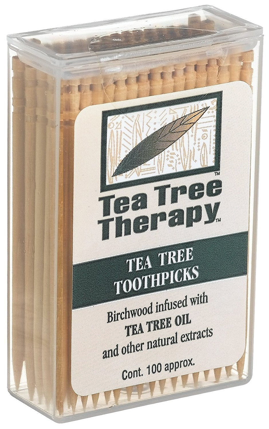 tea tree oil toothpicks