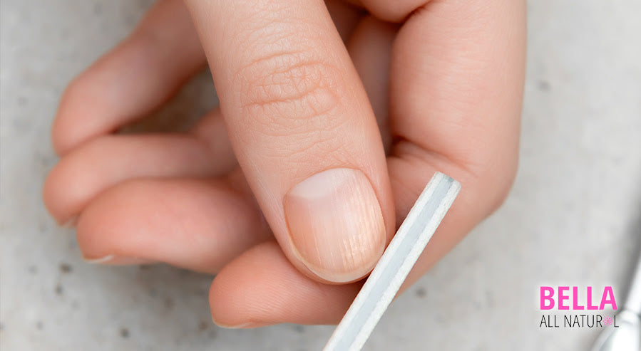 A Fingernail With Ridges