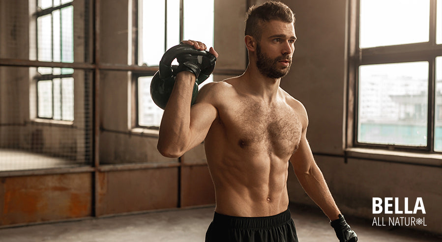 A Man Working Out