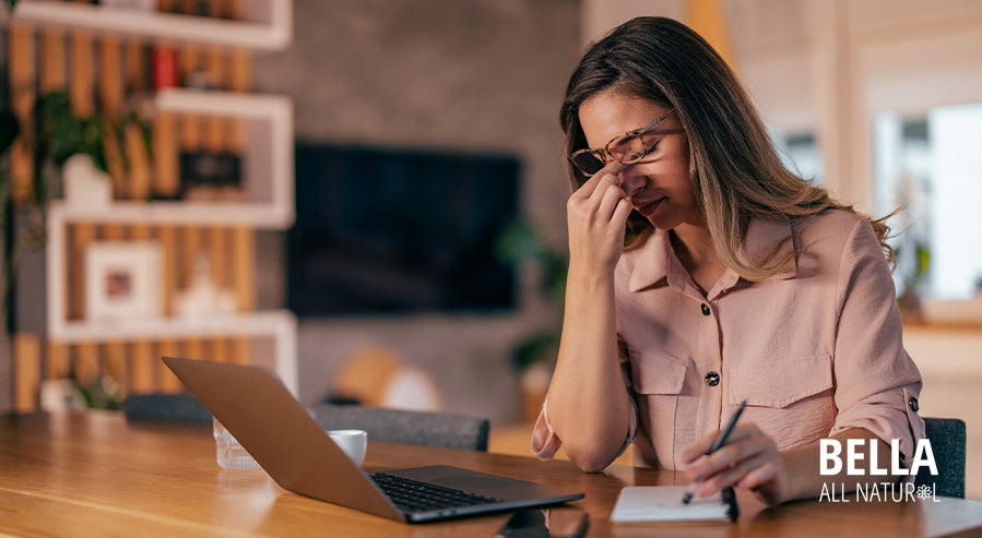 A Woman Feeling Tired