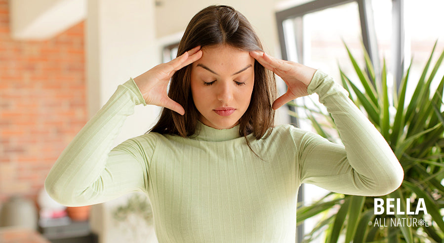 A Woman With a Migraine Headache