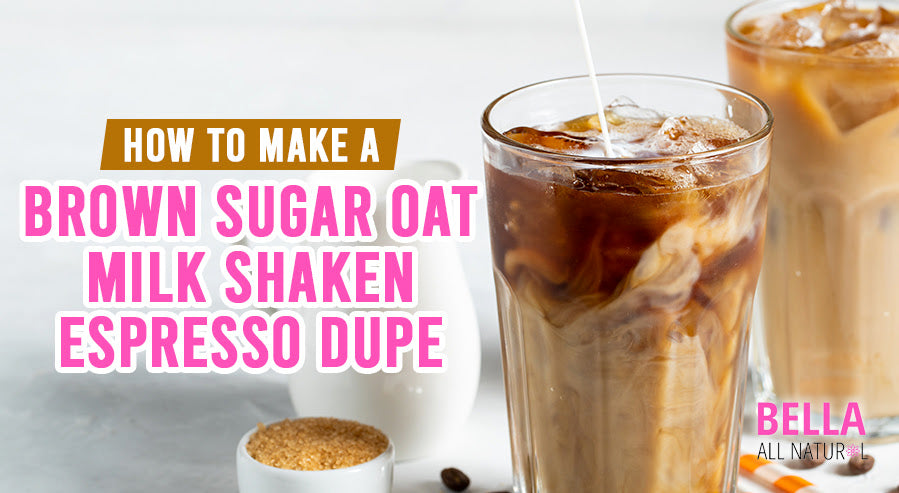 Brown Sugar Oat Milk Shaken Espresso Dupe Drinks