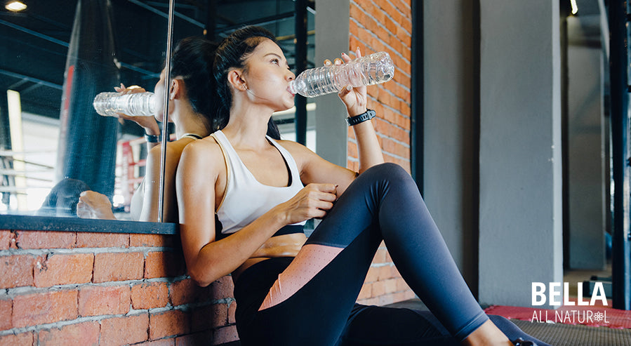 Woman Drinking Water