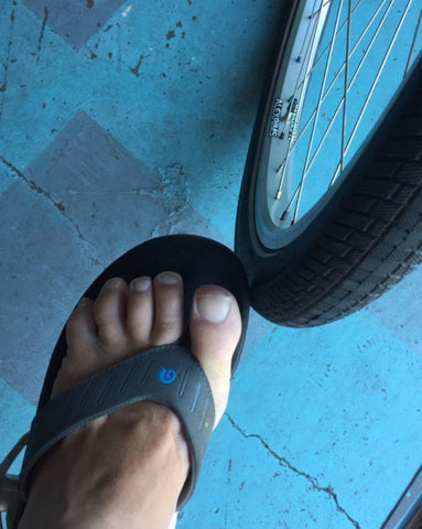 bike toe