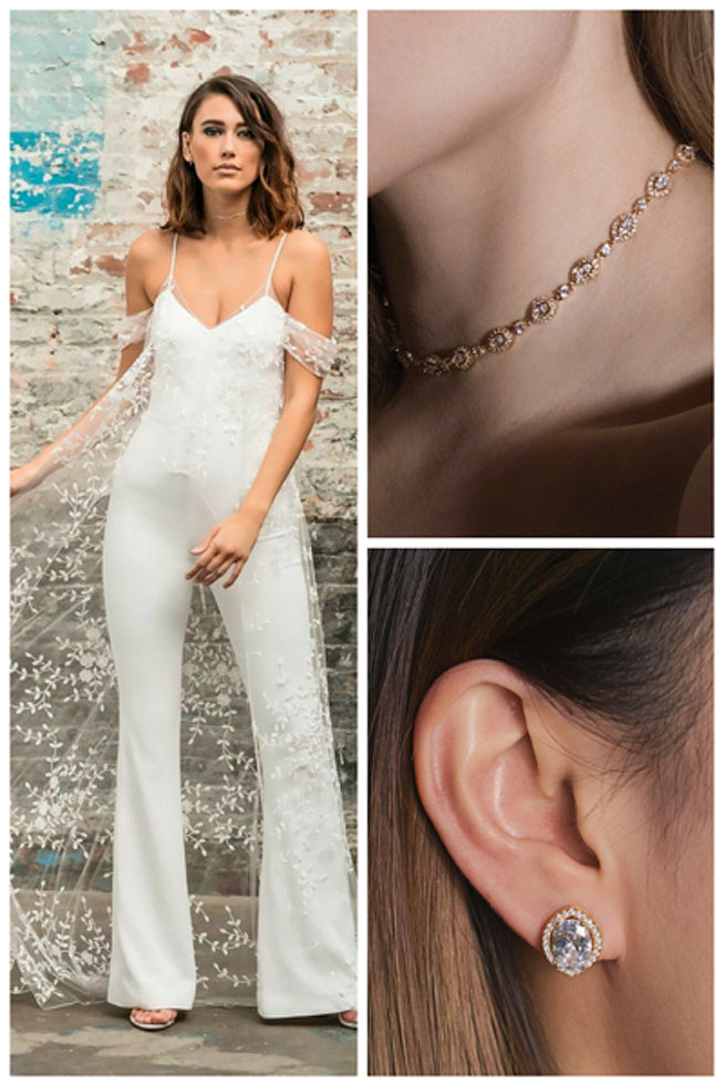 White Jumpsuit with Earrings Outfits (7 ideas & outfits) | Lookastic