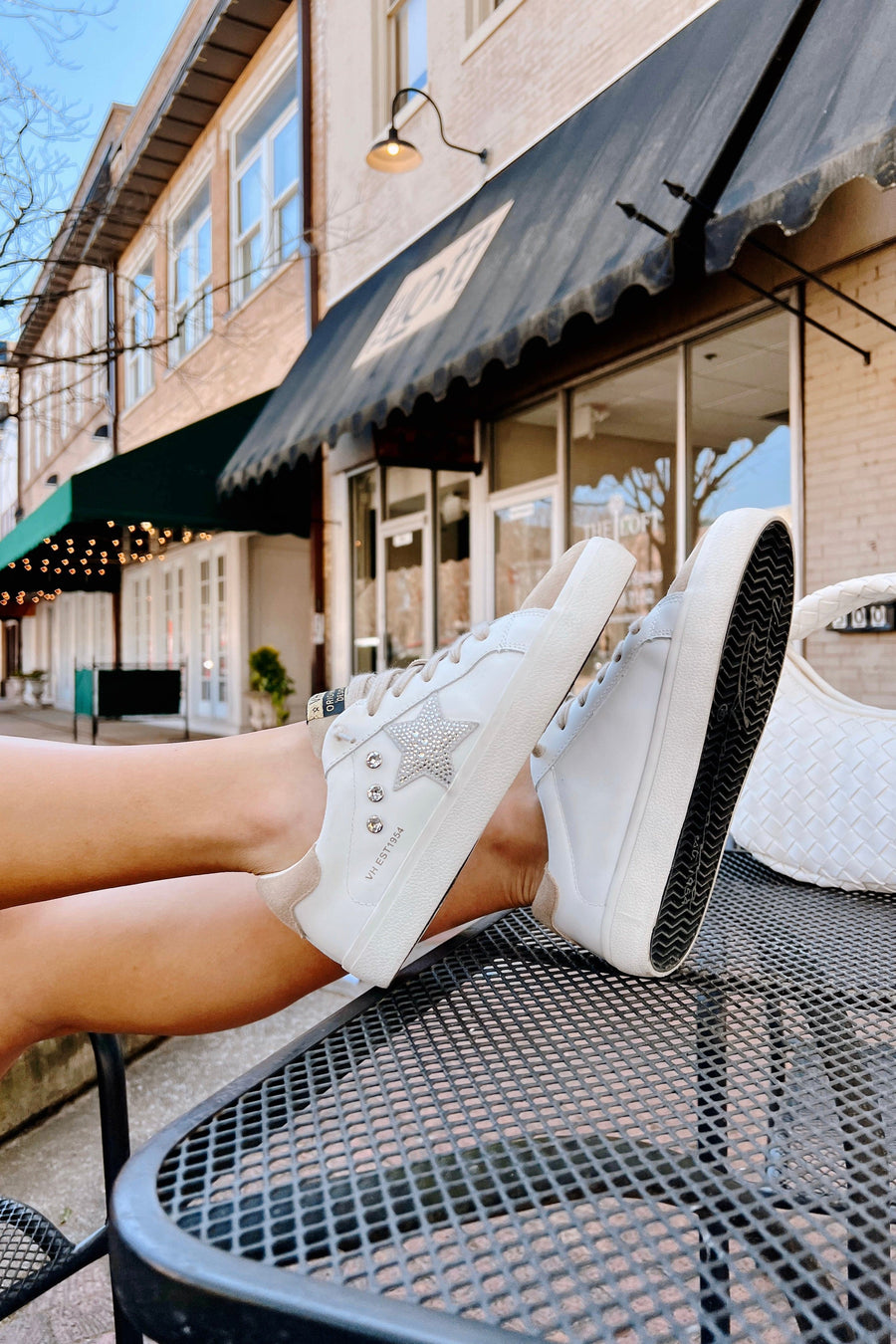  Vintage Havana Excel Star Sneakers - White Multi - kitchencabinetmagic