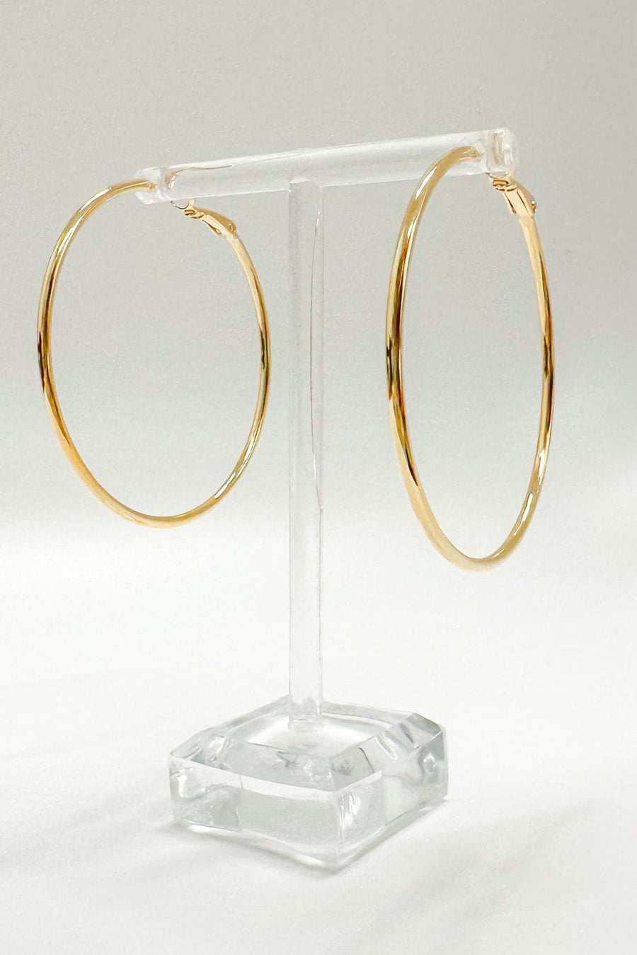 Gold Everyday Fancy 14k Gold Dipped Hoop Earrings - kitchencabinetmagic