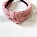 Pink Finishing Touches Knotted Headband - kitchencabinetmagic