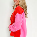  Rayana Color Block Button Down Shacket - FINAL SALE - kitchencabinetmagic