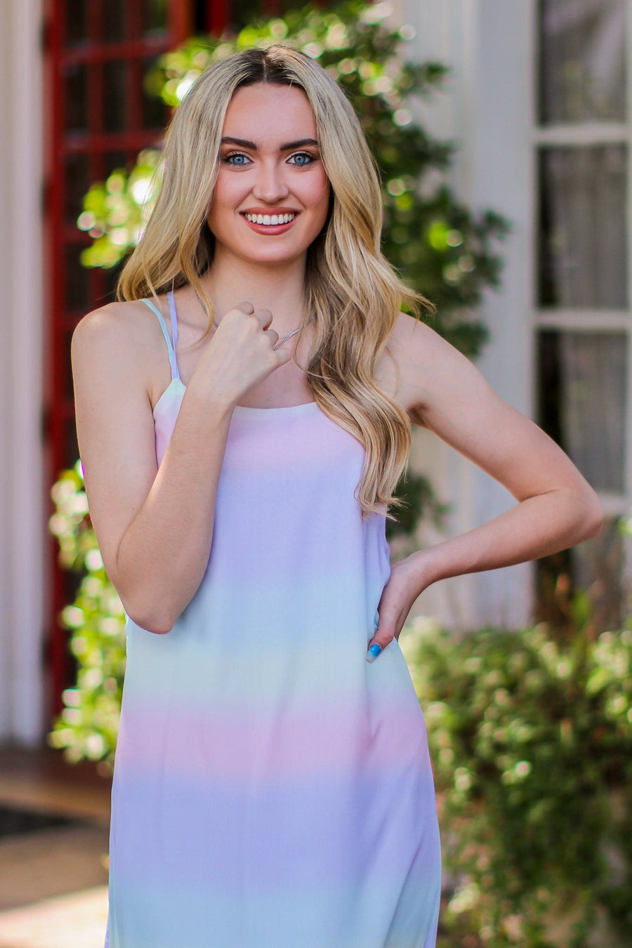  Sweetest Secret Striped Maxi Dress - FINAL SALE - kitchencabinetmagic