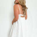  Taylah Cutout Back Babydoll Dress - FINAL SALE - kitchencabinetmagic