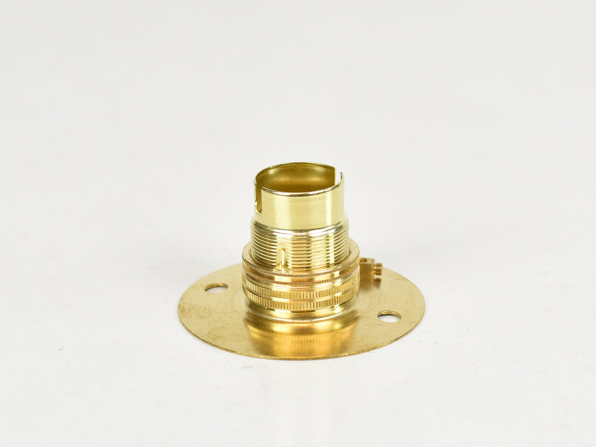 B22 Brass Bulb Holder | Batten Lamp Fitting | Threaded Brass – Vendimia ...