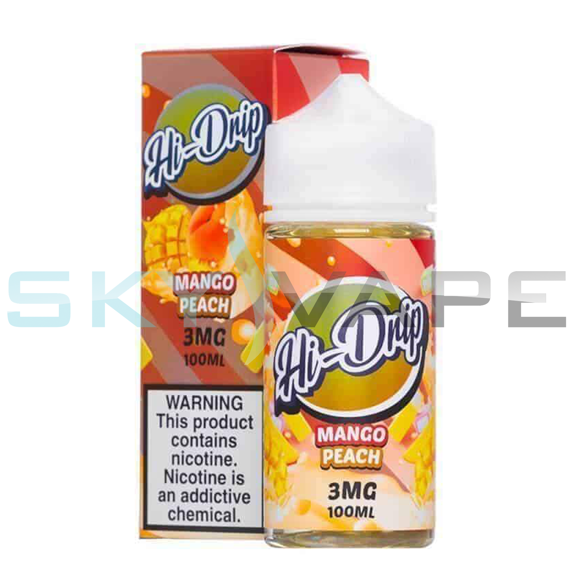 Hi-Drip Peachy Mango 100ML – Sky Vape