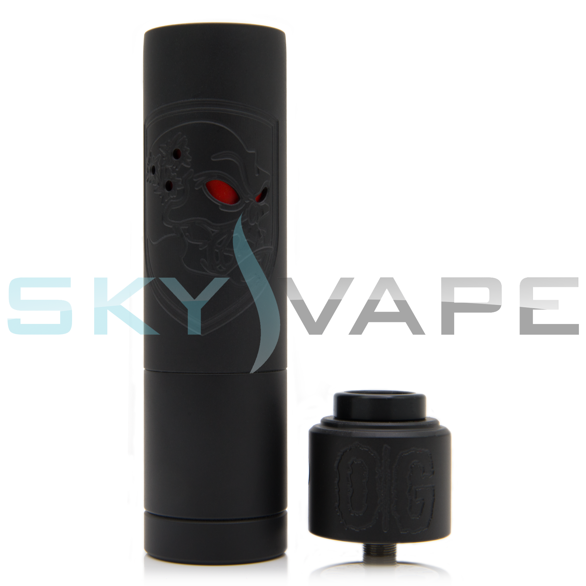 Purge Mods OG Skull & Shield 21700 Mech Mod – Sky Vape