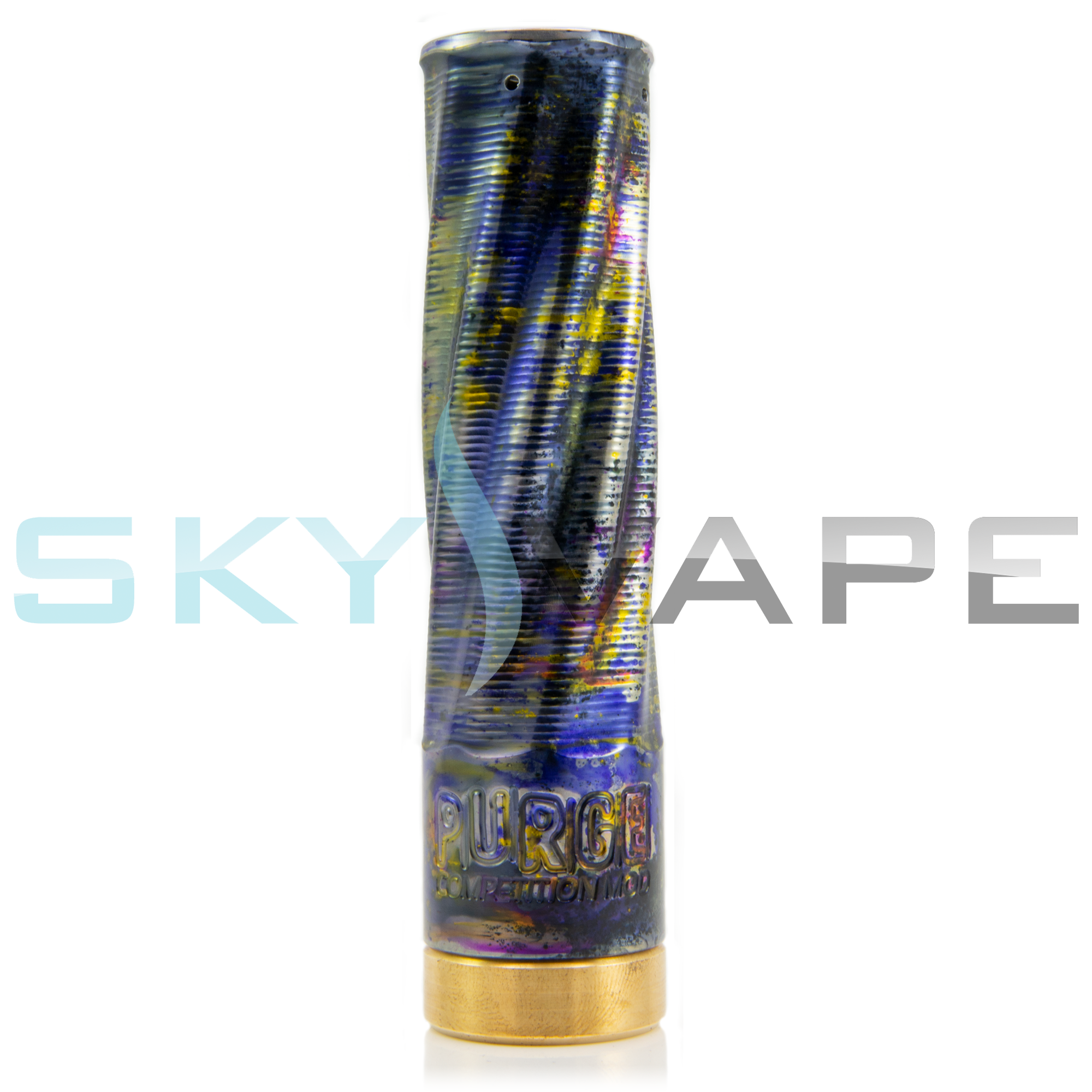 Purge Mods Twiztid 20700 Tie Dye Purple Mech Mod – Sky Vape