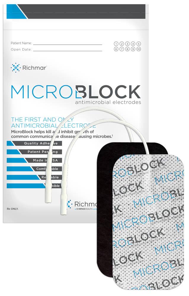 MicroBlock Antimicrobial Electrode, 2x3.5