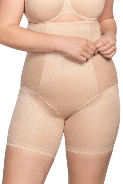 Queenral Women 's Plus Size Control Top Underwear High Waisted Shapewear  Panties Apricot : : Clothing, Shoes & Accessories