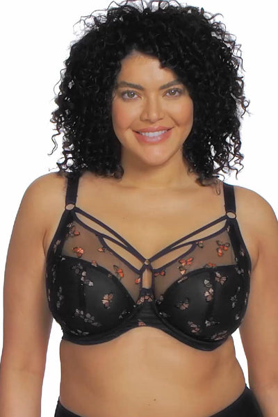 Elomi Charley Plunge Bra EL4380 Honeysuckle