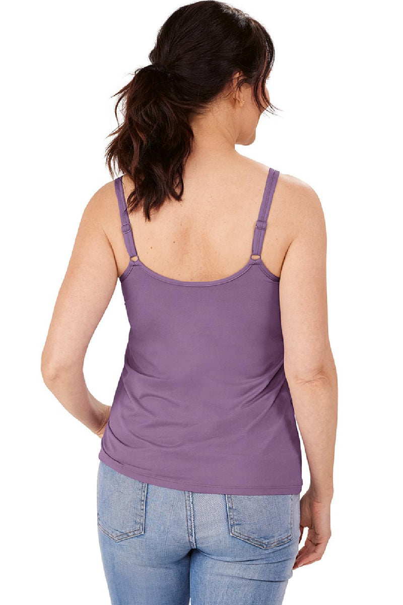 Amoena Valletta Mastectomy Singlet/Cami - Charcoal 44076 – Breast